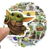 50pcs Cute Yoda Baby Stickers