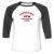 Unisex 3/4 Baseball Tee