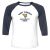 Unisex 3/4 Baseball Tee