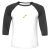 Unisex 3/4 Baseball Tee