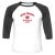 Unisex 3/4 Baseball Tee