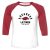 Unisex 3/4 Baseball Tee