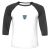 Unisex 3/4 Baseball Tee