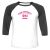 Unisex 3/4 Baseball Tee