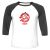 Unisex 3/4 Baseball Tee