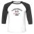 Unisex 3/4 Baseball Tee