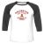 Unisex 3/4 Baseball Tee