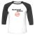 Unisex 3/4 Baseball Tee