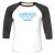 Unisex 3/4 Baseball Tee
