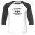 Unisex 3/4 Baseball Tee