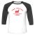 Unisex 3/4 Baseball Tee