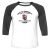 Unisex 3/4 Baseball Tee