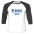 Unisex 3/4 Baseball Tee