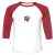 Unisex 3/4 Baseball Tee