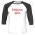 Unisex 3/4 Baseball Tee