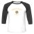 Unisex 3/4 Baseball Tee