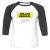 Unisex 3/4 Baseball Tee