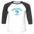 Unisex 3/4 Baseball Tee