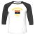 Unisex 3/4 Baseball Tee