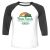 Unisex 3/4 Baseball Tee