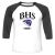 Unisex 3/4 Baseball Tee