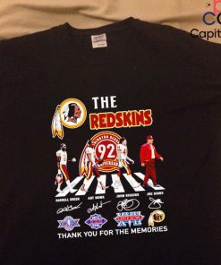 The Redskins 92th Anniversary thank you for the memories shirt