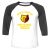 Unisex 3/4 Baseball Tee