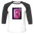 Unisex 3/4 Baseball Tee