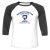 Unisex 3/4 Baseball Tee