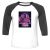 Unisex 3/4 Baseball Tee