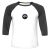 Unisex 3/4 Baseball Tee