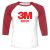 Unisex 3/4 Baseball Tee