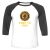 Unisex 3/4 Baseball Tee