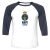Unisex 3/4 Baseball Tee