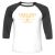 Unisex 3/4 Baseball Tee