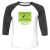 Unisex 3/4 Baseball Tee