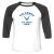 Unisex 3/4 Baseball Tee