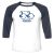 Unisex 3/4 Baseball Tee