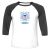 Unisex 3/4 Baseball Tee