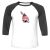 Unisex 3/4 Baseball Tee