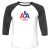 Unisex 3/4 Baseball Tee