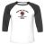 Unisex 3/4 Baseball Tee