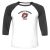 Unisex 3/4 Baseball Tee