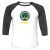 Unisex 3/4 Baseball Tee
