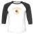 Unisex 3/4 Baseball Tee