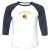 Unisex 3/4 Baseball Tee