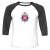 Unisex 3/4 Baseball Tee