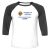 Unisex 3/4 Baseball Tee