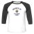 Unisex 3/4 Baseball Tee
