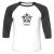 Unisex 3/4 Baseball Tee